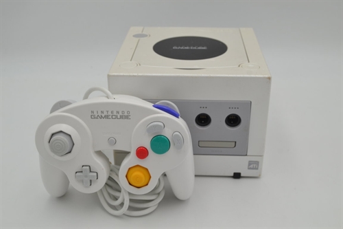 GameCube - Pearl White - Konsol - SNR DE10100495 (B Grade) (Genbrug)